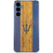Barbados Flag Dark Wood Galaxy S24 Clear Case